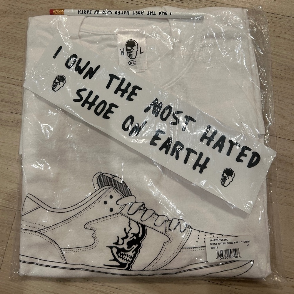Warren Lotas Reaper Most Hated Shoe On Earth Tee